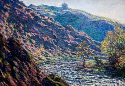 'Viejo árbol en la desembocadura del río.'