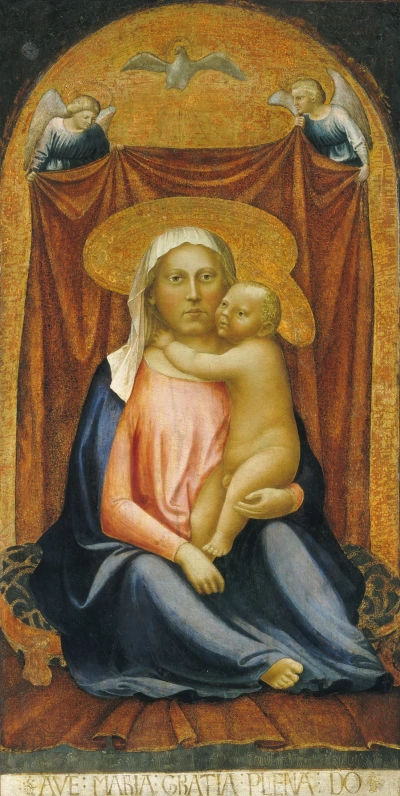 Virgen con el Niño (Virgen de la Humildad)