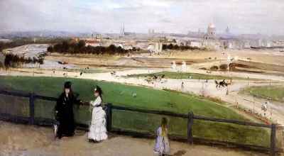 Vista de París desde el Trocadero