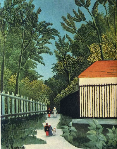 Vista del Parque de Montsouris.