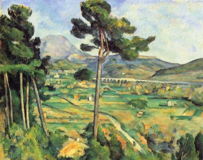 Vista del monte Sainte-Victoire desde Bellevue