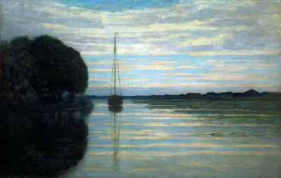 Vista del río desde el barco.