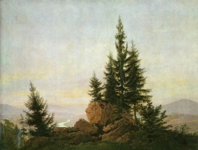 Vista del valle del Elba