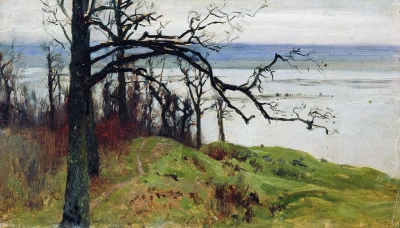 Volga desde la orilla alta