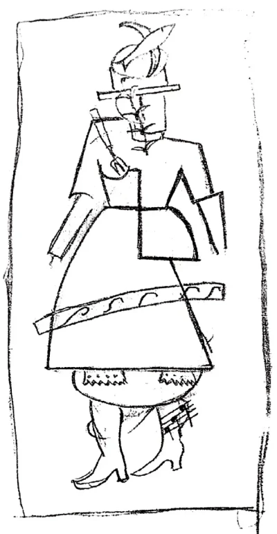 Woman Figures of Men and Women.
